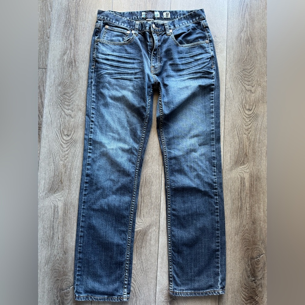 RSQ Blue Denim Jeans Slim Straight